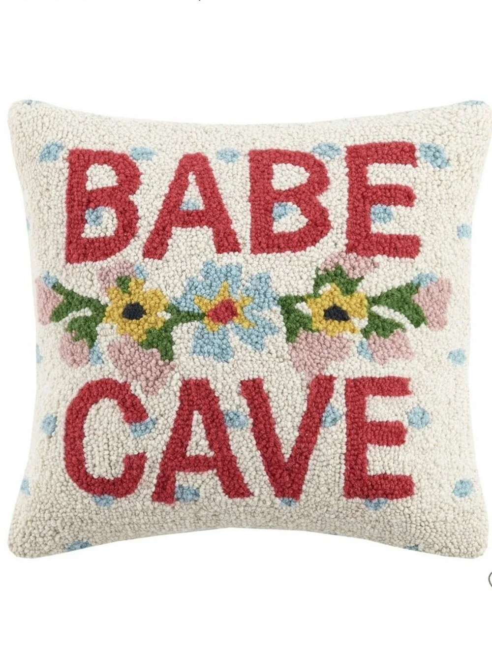 Babe Cave Decorative Pillow